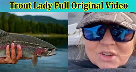 woman trout video|trout fishing lady full video.